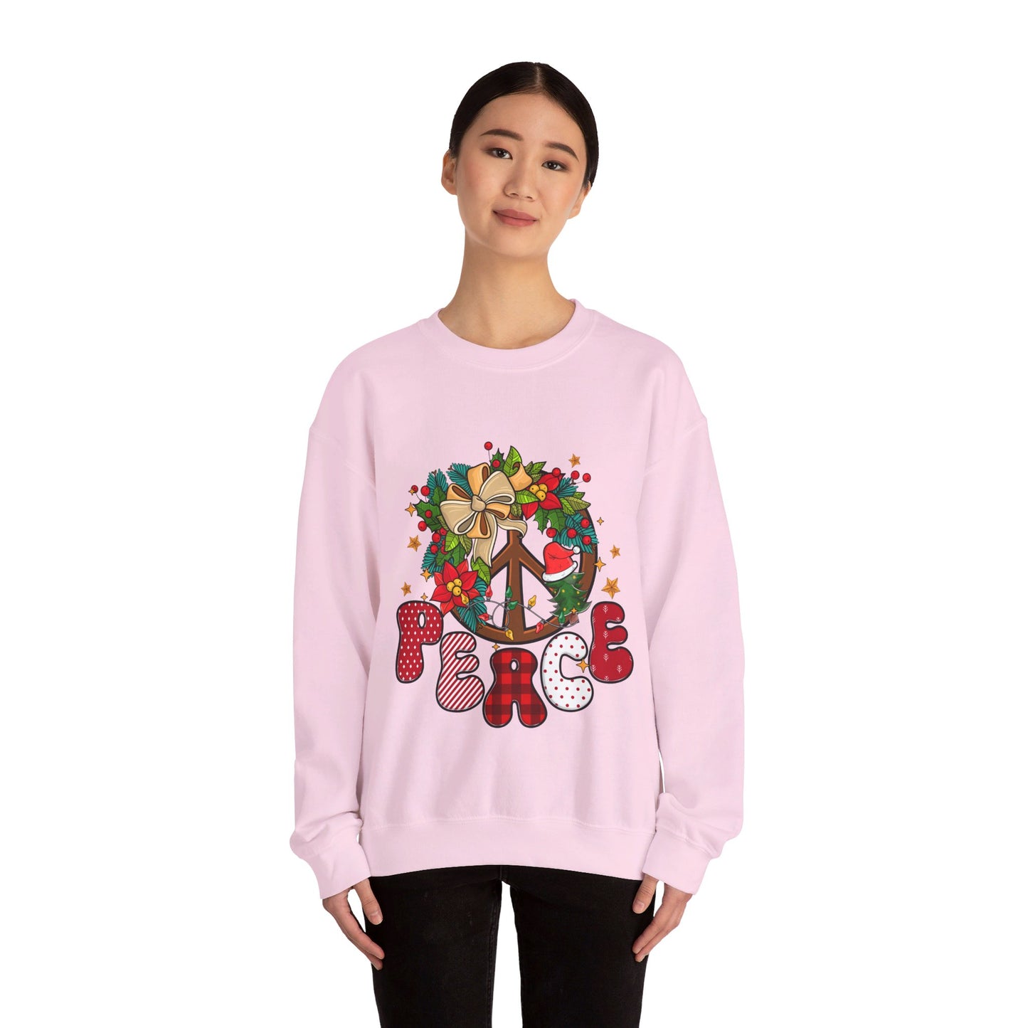 Peace - Christmas- Crewneck Sweatshirt