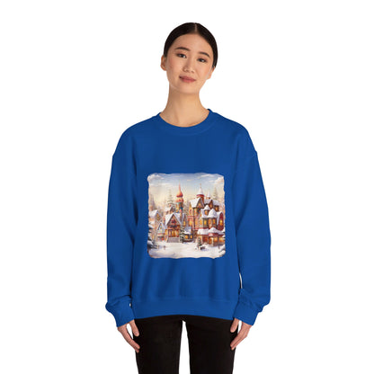 Snowy Christmas Village 12 - Sweatshirt