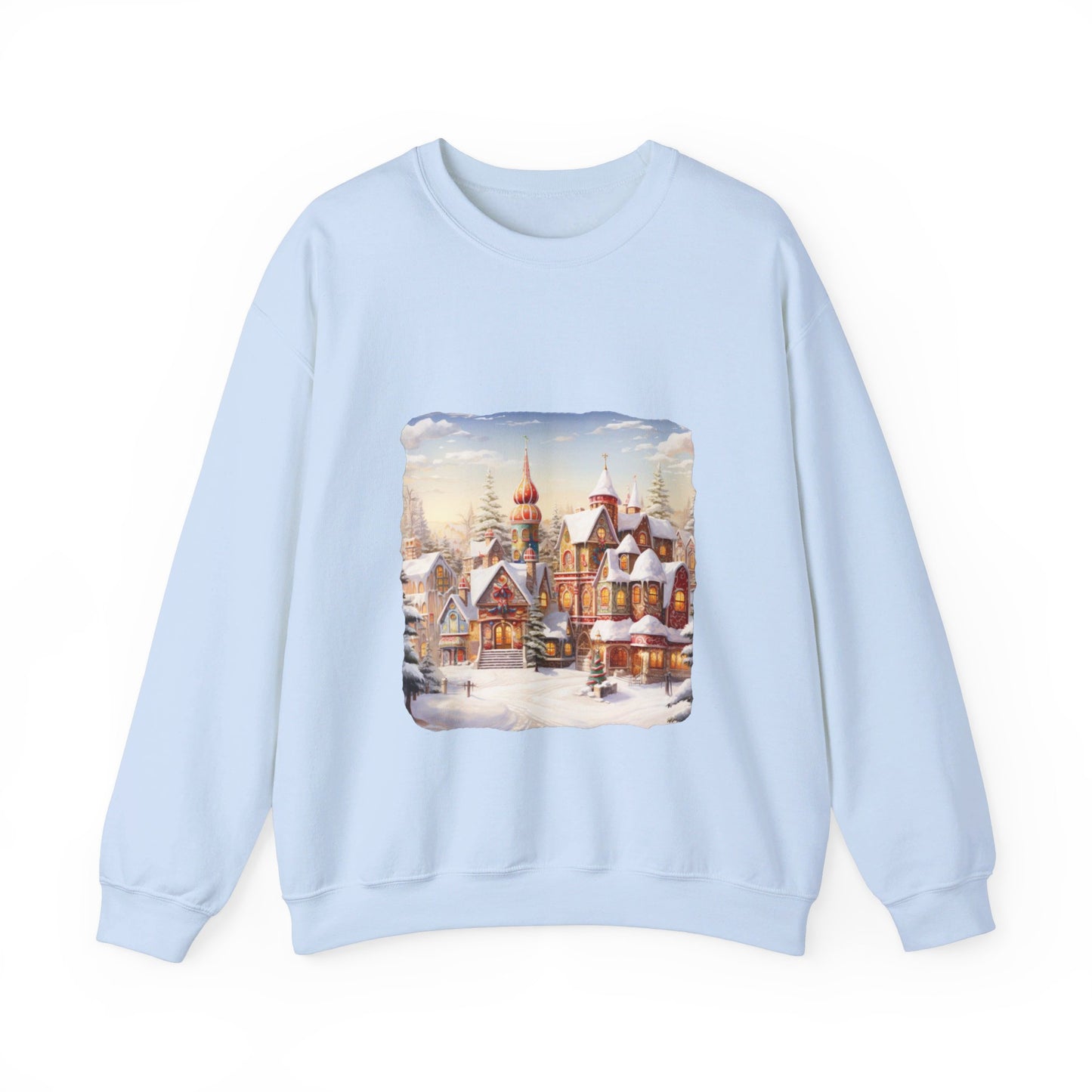 Snowy Christmas Village 12 - Sweatshirt