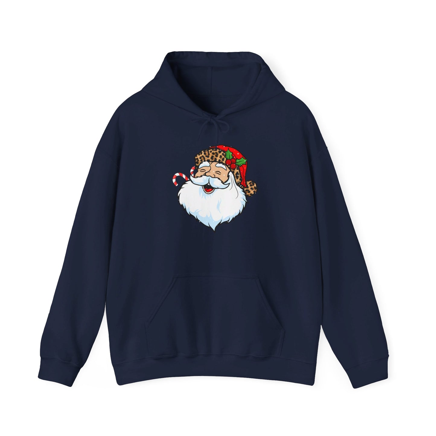 Festive Santa Claus - Hooded Sweatshirt