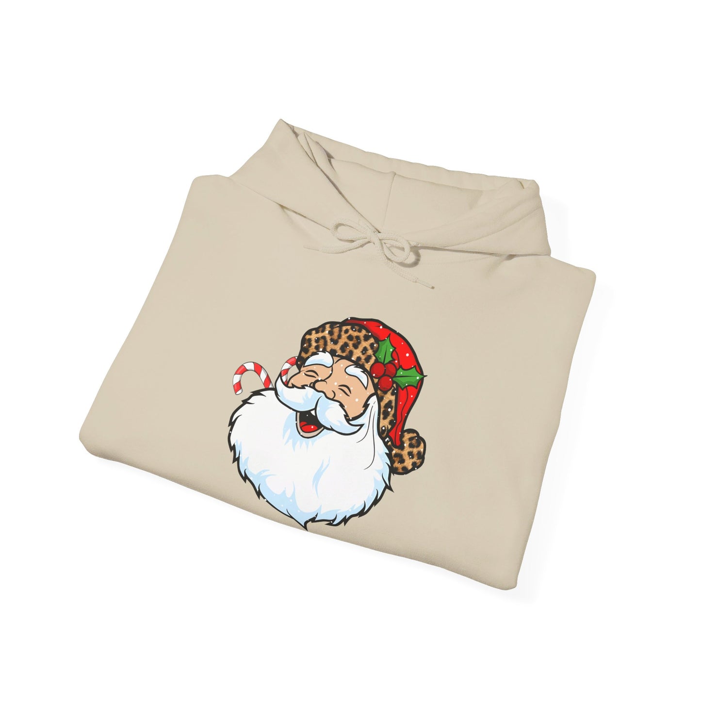 Festive Santa Claus - Hooded Sweatshirt