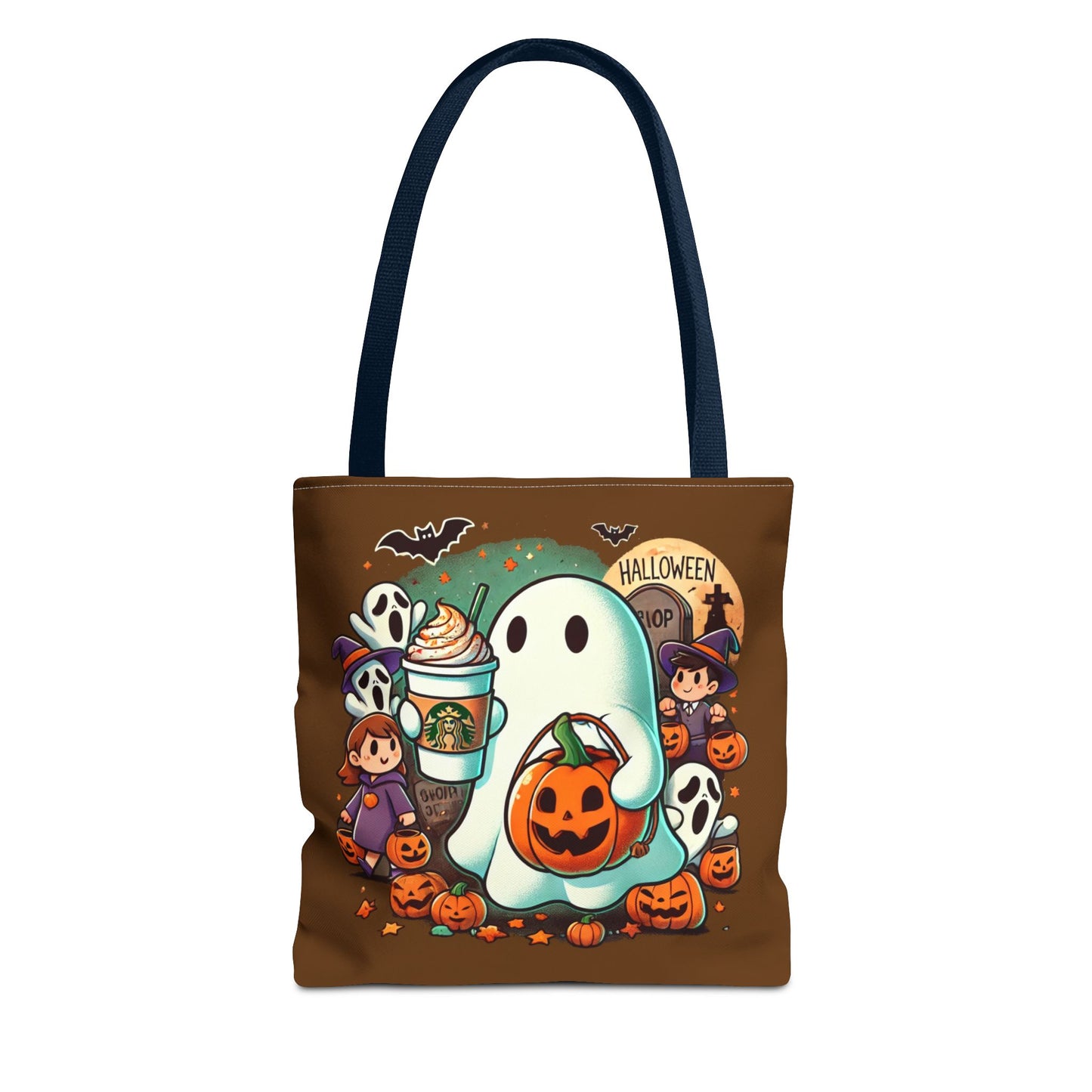 Ghost trick or treating - Tote Bag