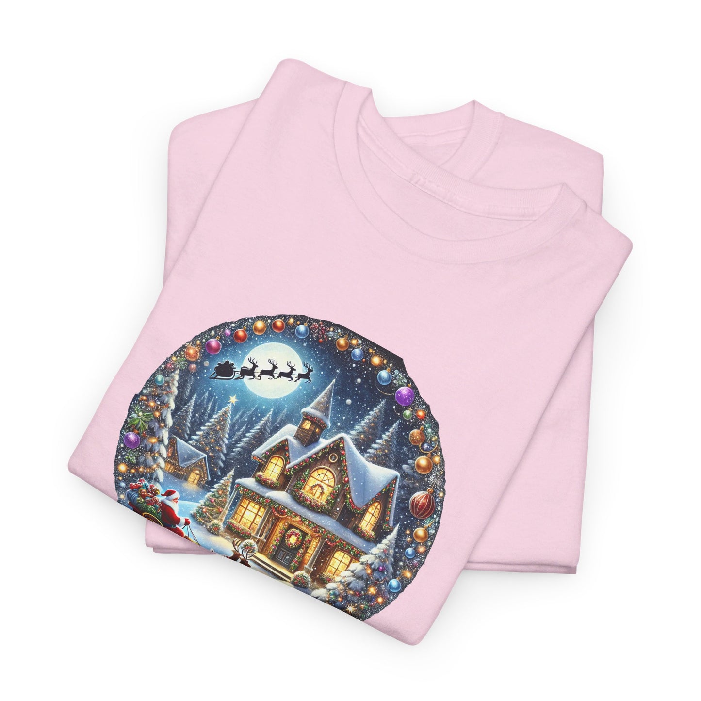 Festive Santa Sleigh - T-Shirt