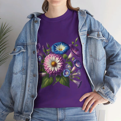 September Flowers - Birth Month - T-Shirt