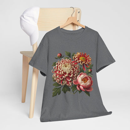 November Flowers - Birth Month - T-Shirt