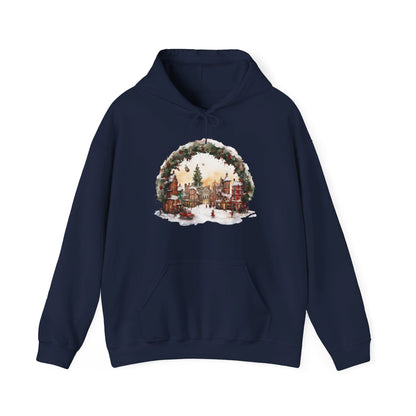 Christmas Village Charm - Hooded Sweatshirt