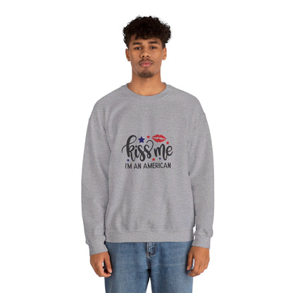 Kiss Me I'm An American - Sweatshirt