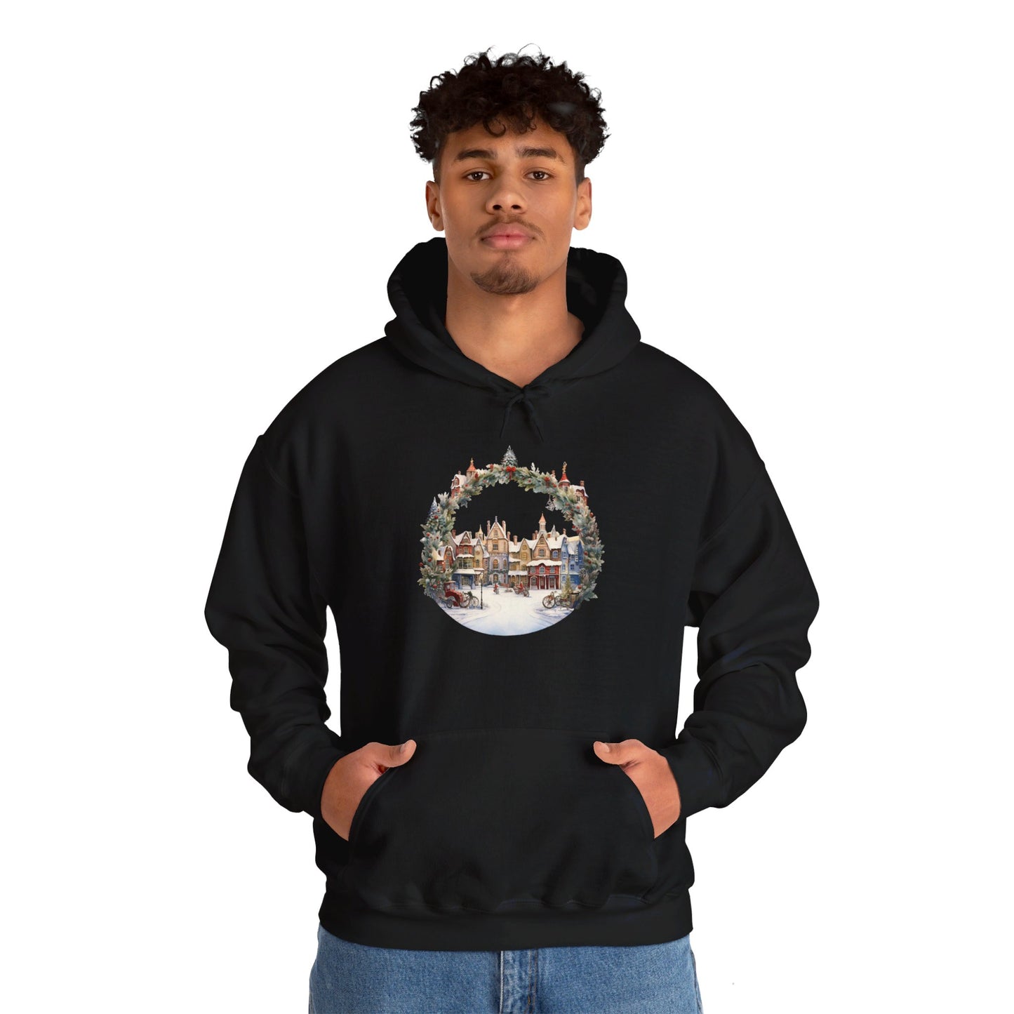 Christmas Scenery - Hooded Sweatshirt