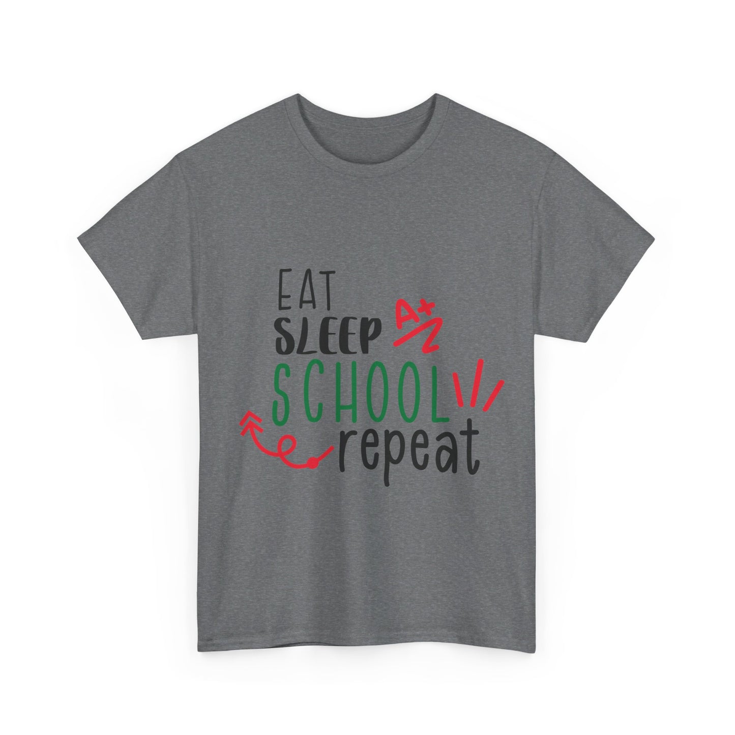 Eat Sleep School Repeat T-Shirt