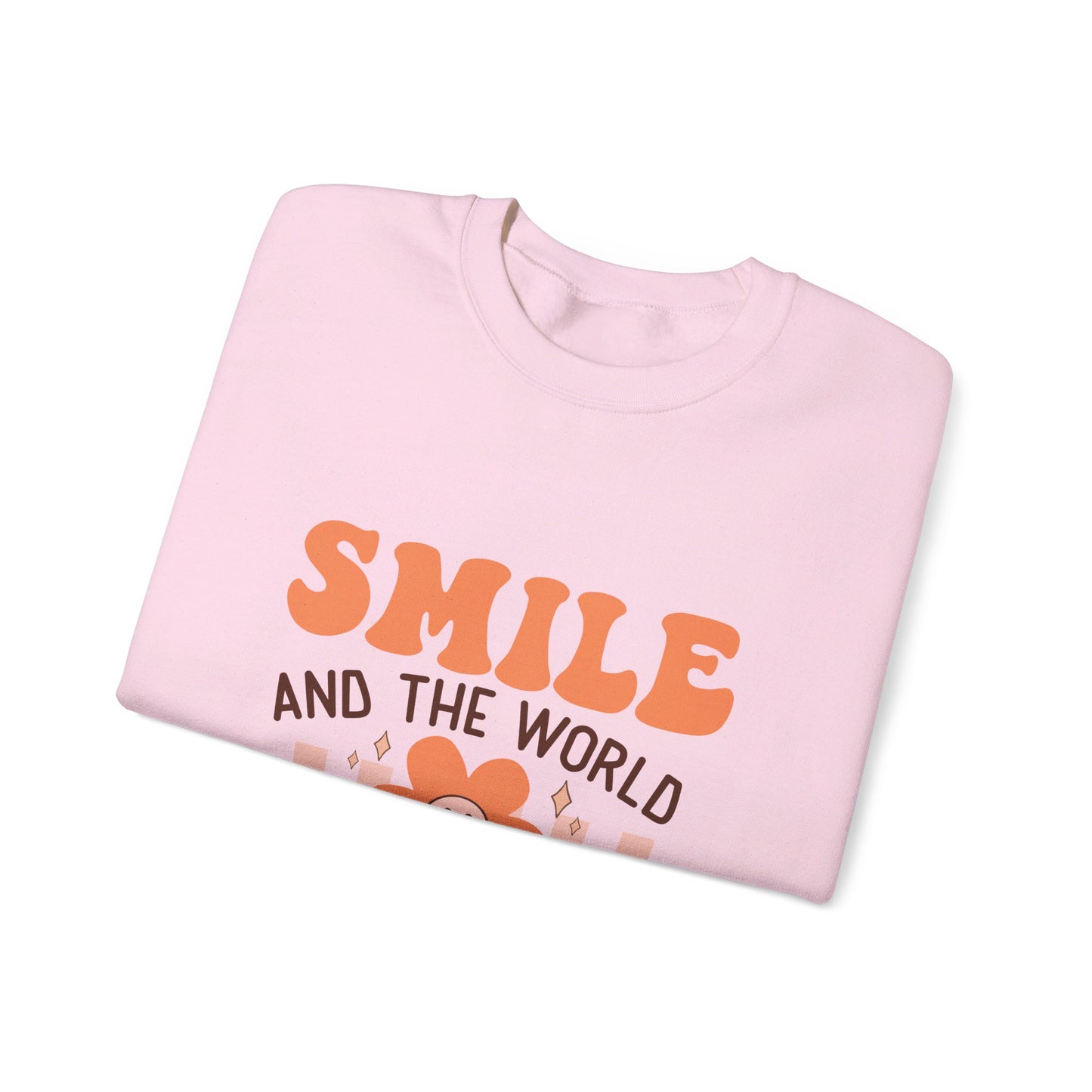 Smile And The World Smiles With You - Sweatshirt