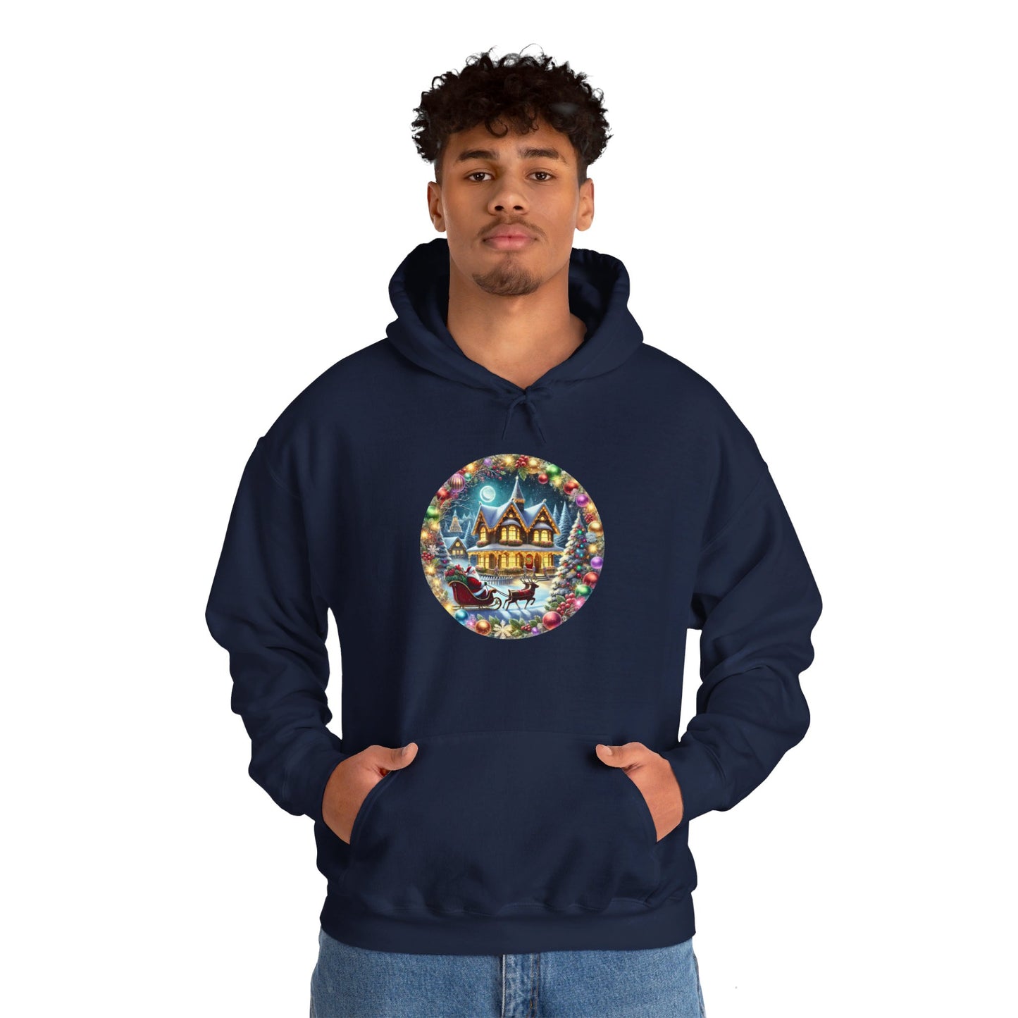 Christmas Hut - Hooded Sweatshirt