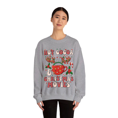 Hot Cocoa Christmas Movies - Crewneck Sweatshirt