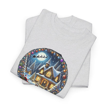 Festive Santa Sleigh - T-Shirt