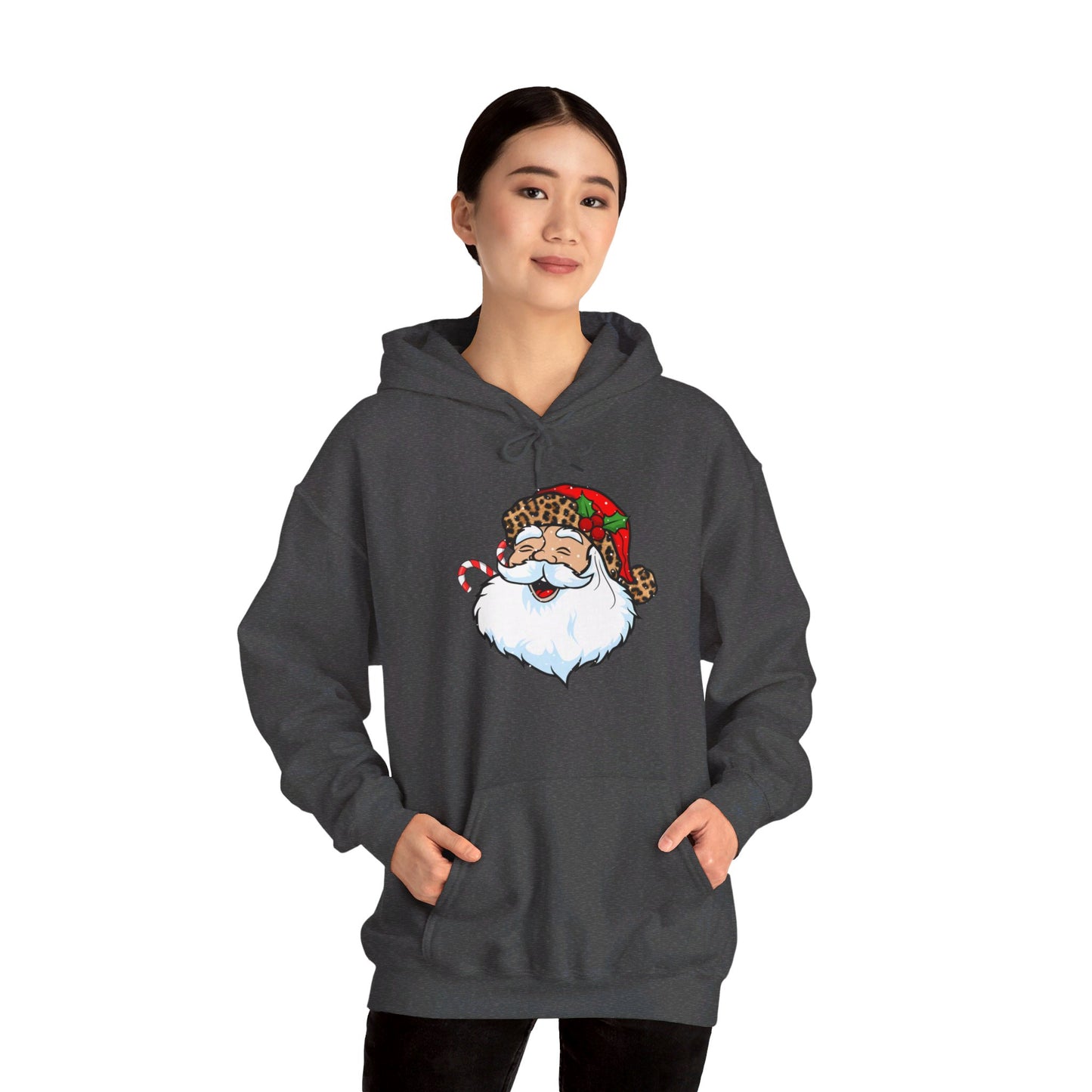 Festive Santa Claus - Hooded Sweatshirt