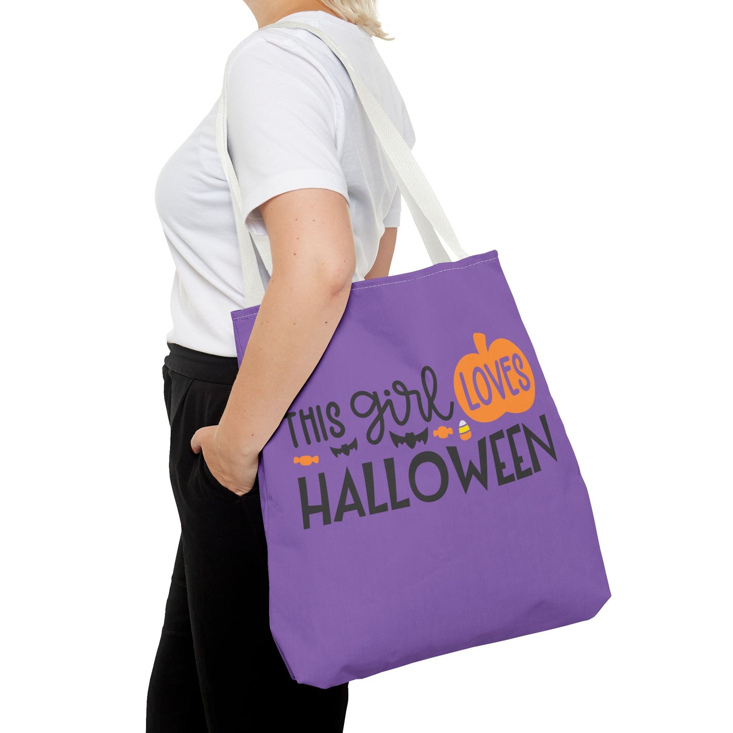 This Girl Loves Halloween - Tote Bag