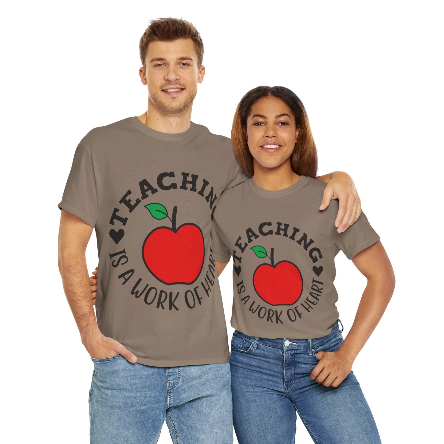 Teaching is a work of heart - T-Shirt