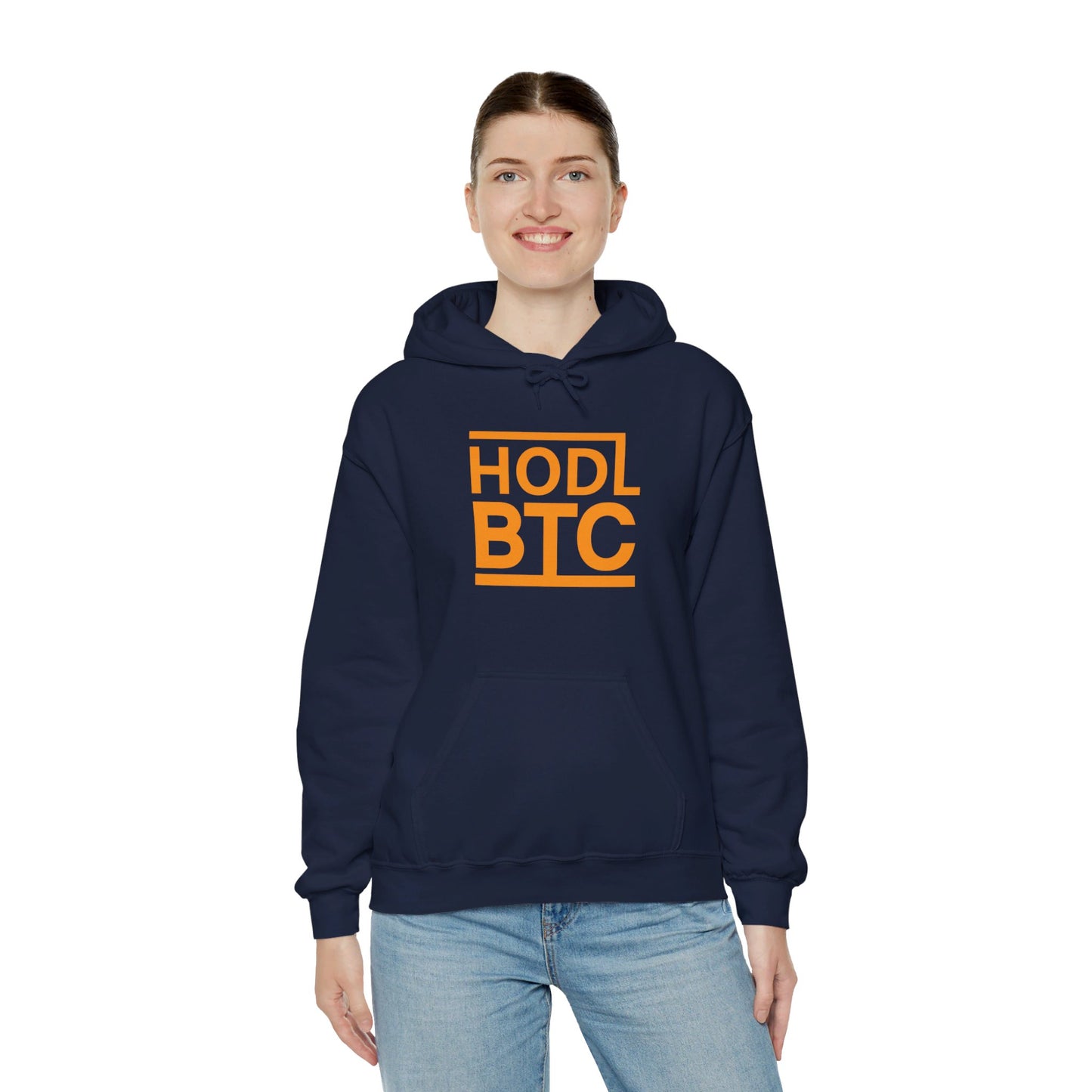 HODL BTC, Embrace the Future - Hooded Sweatshirt