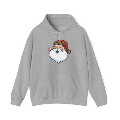 Festive Santa Claus - Hooded Sweatshirt