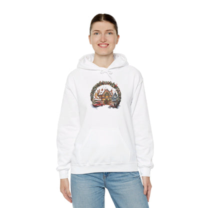 Christmas Village Bliss - Hooded Sweatshirt
