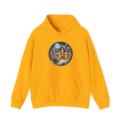 Santa's Joyful Ride - Hooded Sweatshirt