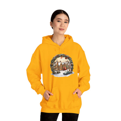 Village Holiday Spirit - Hooded Sweatshirt