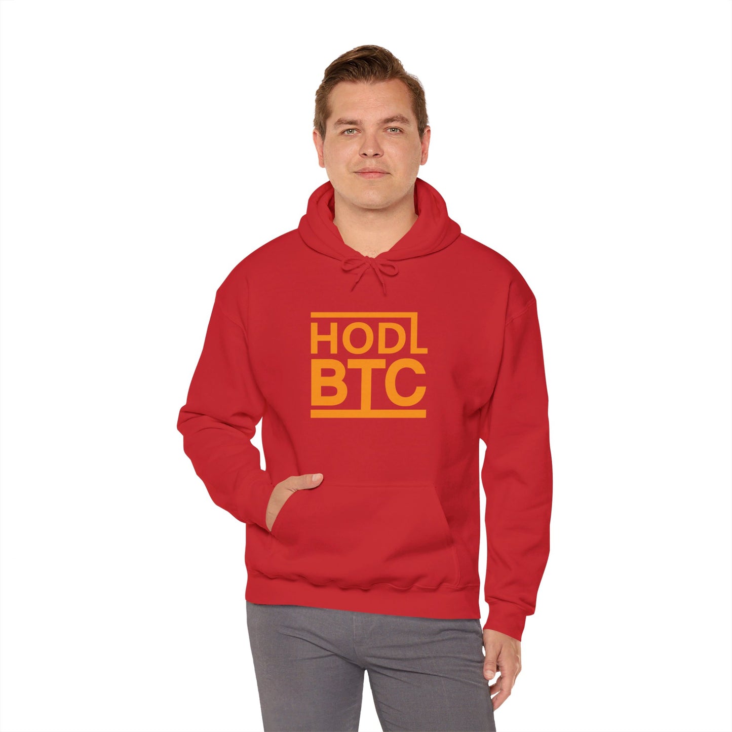 HODL BTC, Embrace the Future - Hooded Sweatshirt