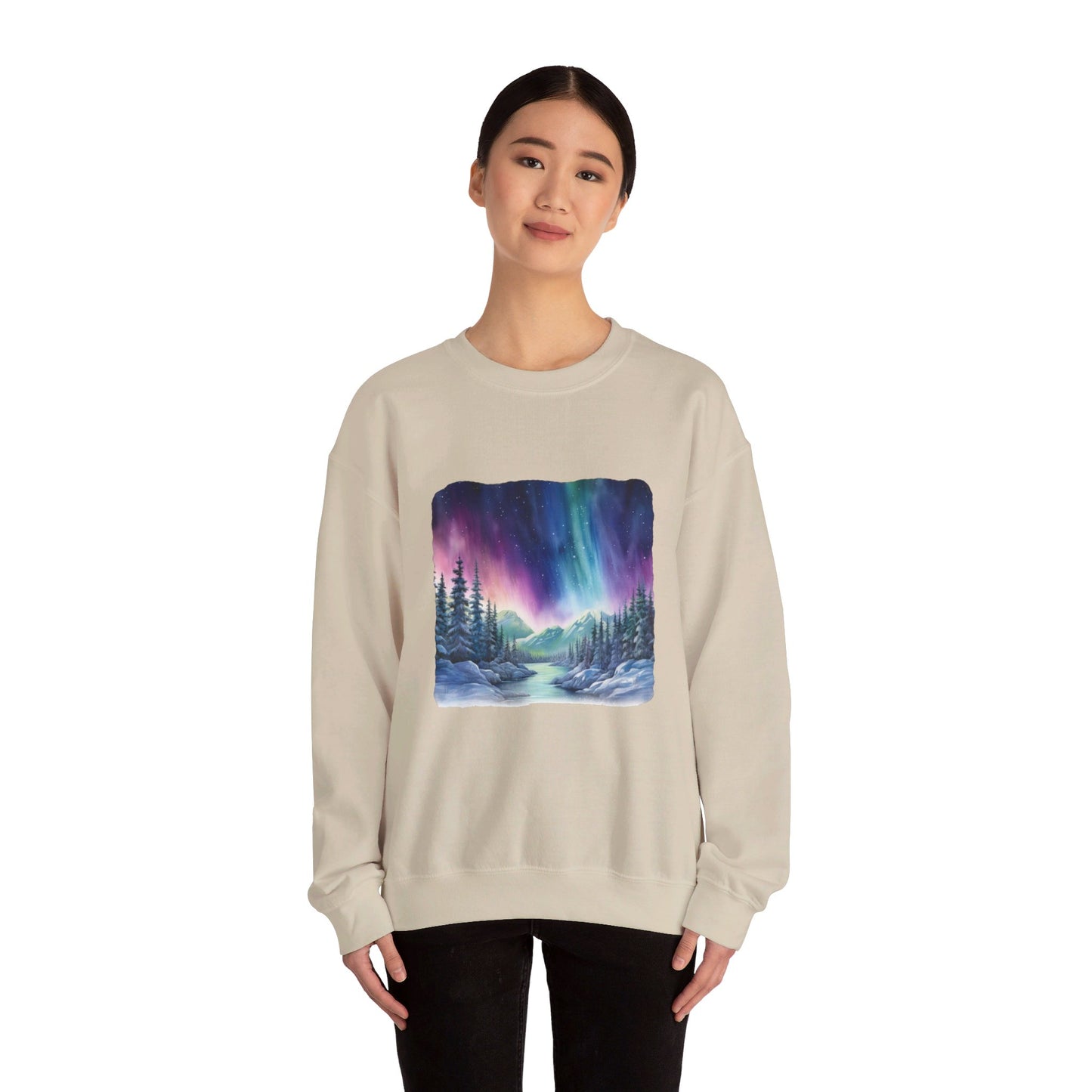 Northern Lights - Crewneck Sweatshirt