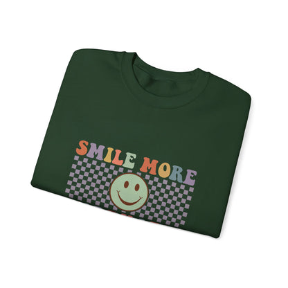 Smile More, Worry Less Sweatshirt