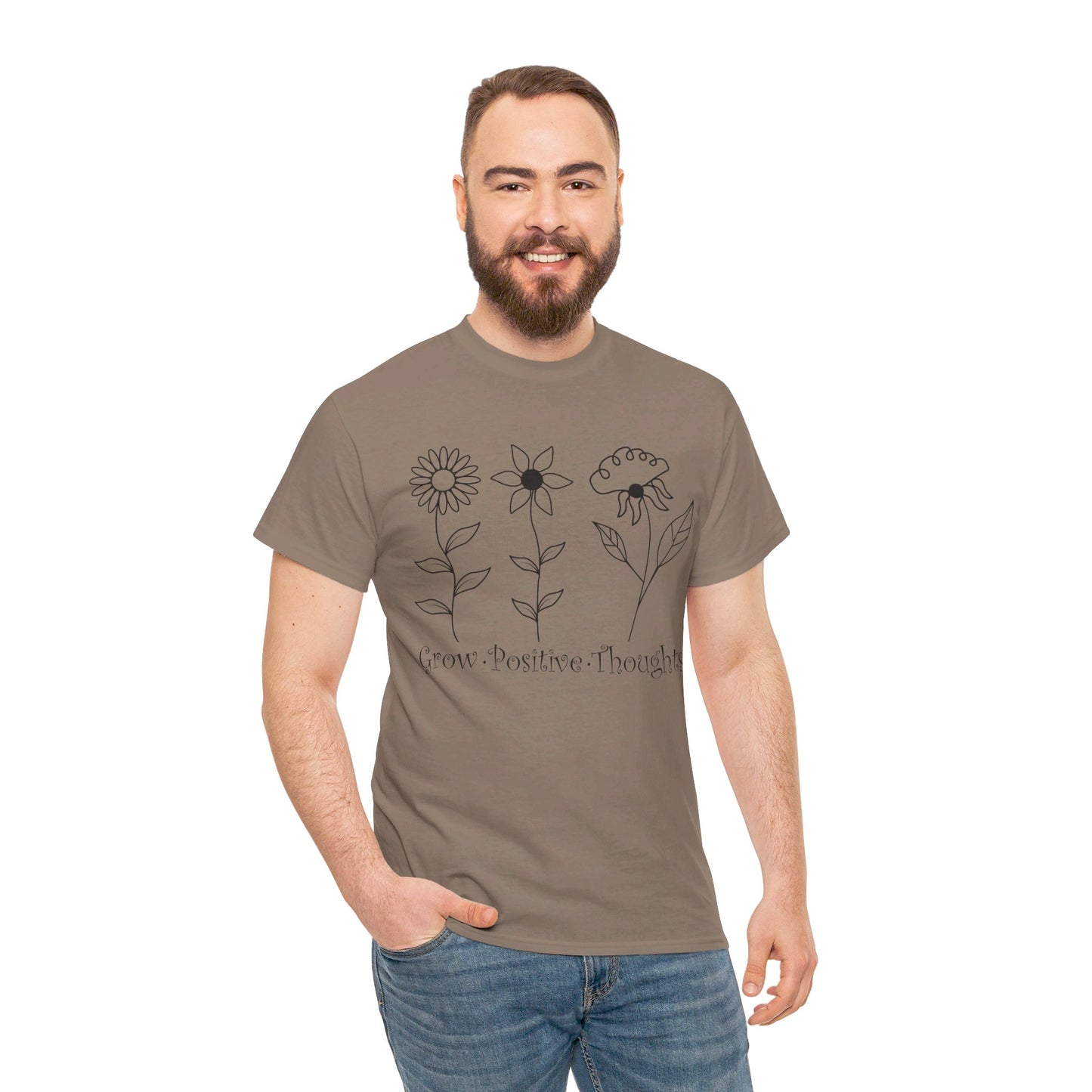 Grow Positive Thoughts - T-Shirt