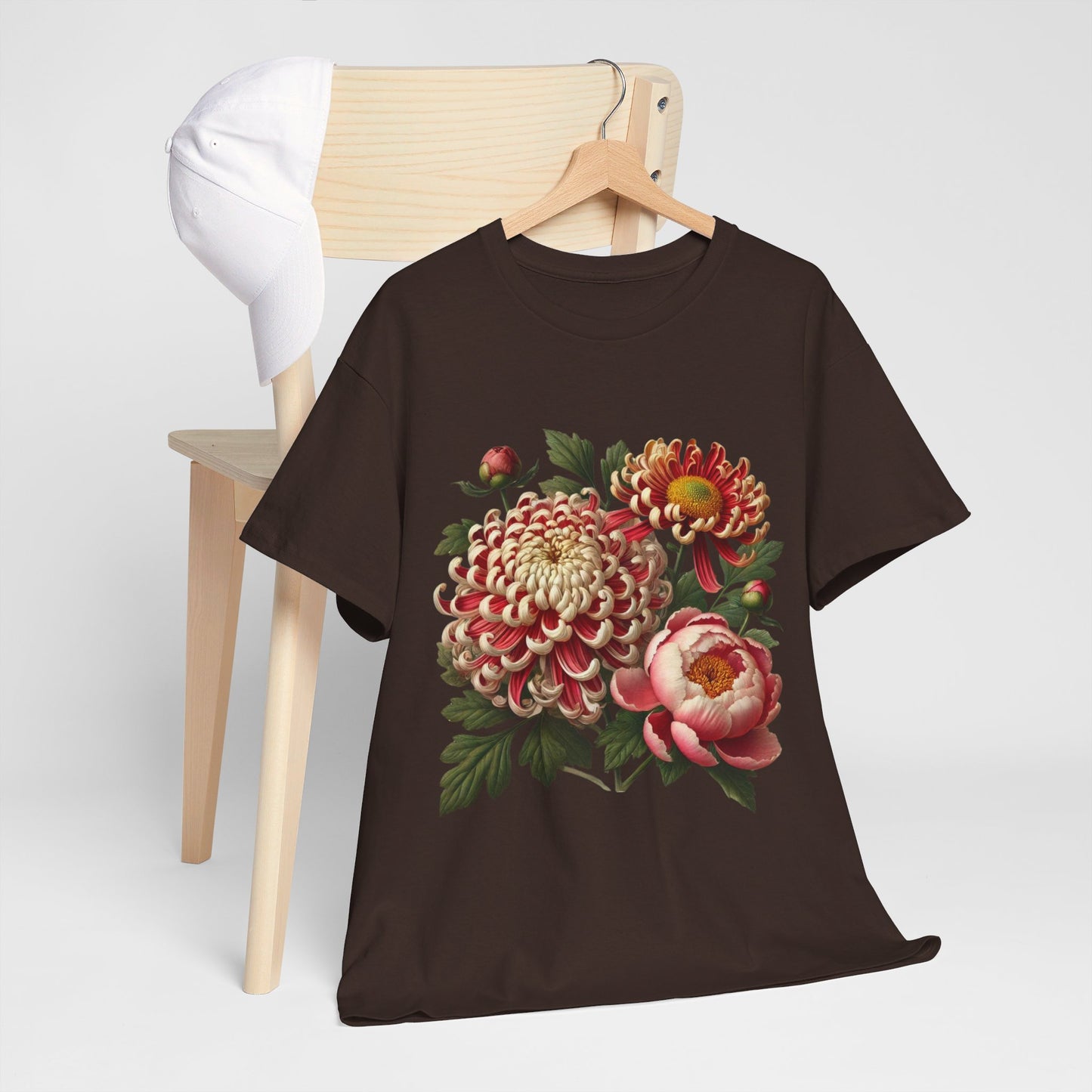 November Flowers - Birth Month - T-Shirt