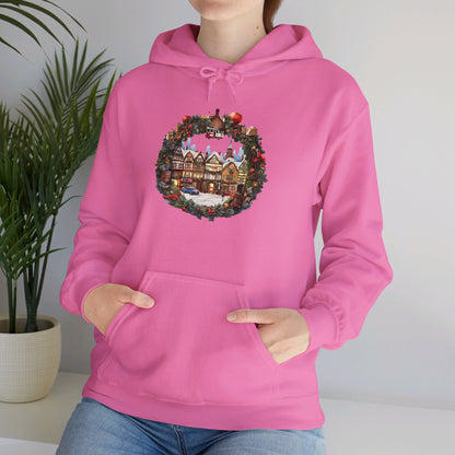 Holiday Village Magic - Hooded Sweatshirt