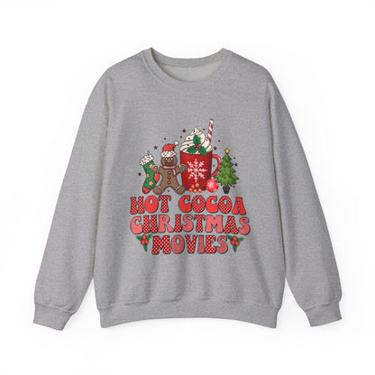 Hot Cocoa Christmas Movies - Crewneck Sweatshirt