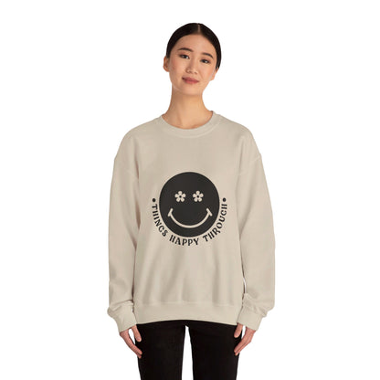 Things Happy Through - Crewneck Sweatshirt