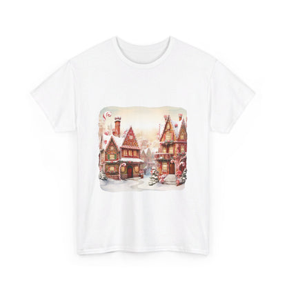 Snowy Christmas Village 11- T-Shirt