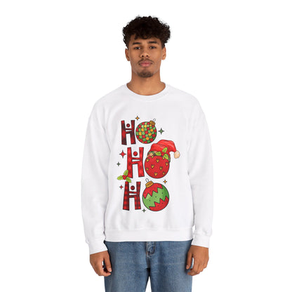 Ho Ho Ho - Christmas Light - Crewneck Sweatshirt