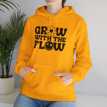 Crow With The Flow - Hooded Sweatshirt