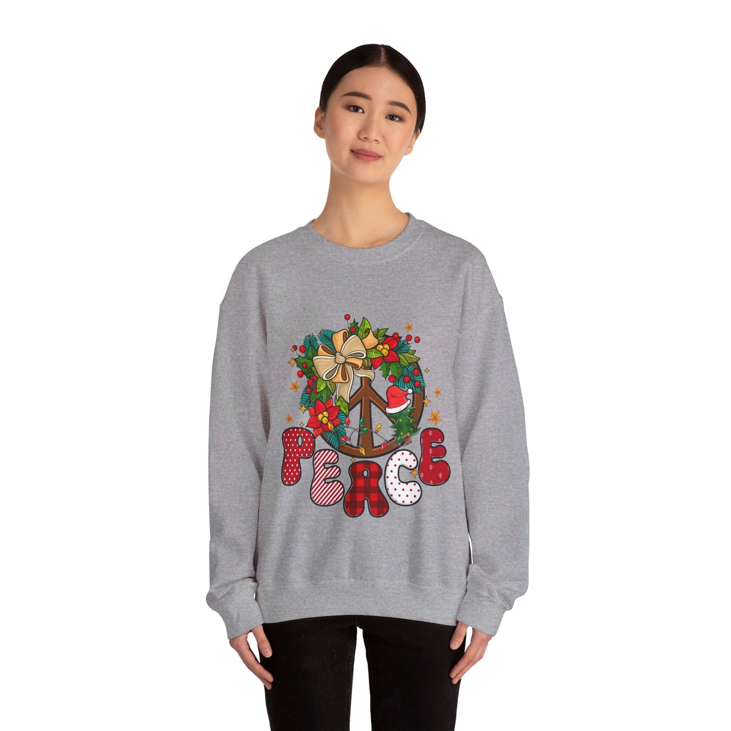 Peace - Christmas- Crewneck Sweatshirt
