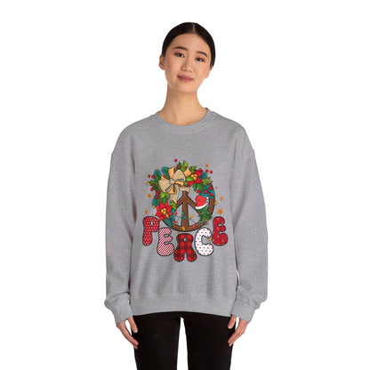 Peace - Christmas- Crewneck Sweatshirt