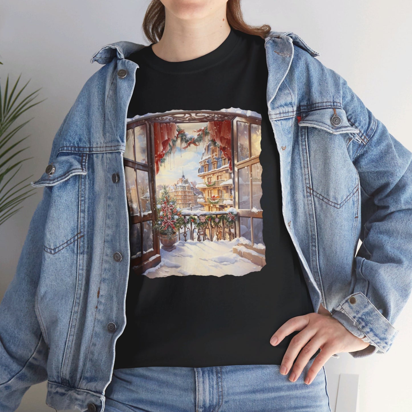 Christmas City To The Window  - T-Shirt