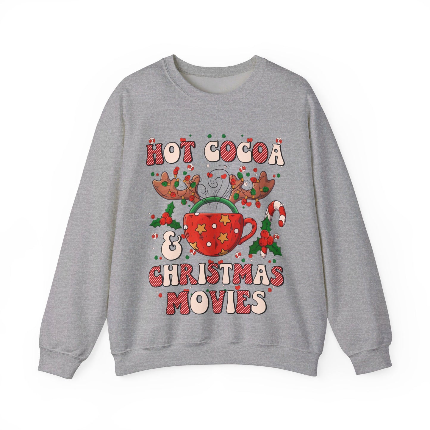 Hot Cocoa Christmas Movies - Crewneck Sweatshirt