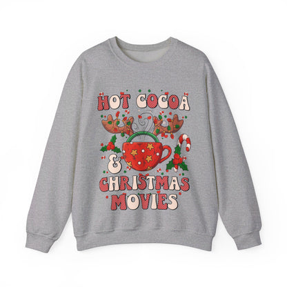 Hot Cocoa Christmas Movies - Crewneck Sweatshirt