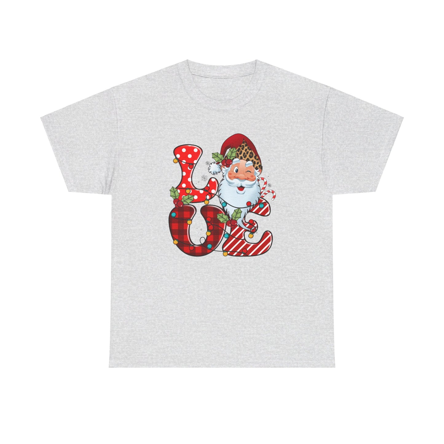 Festive Santa LOVE - T-Shirt