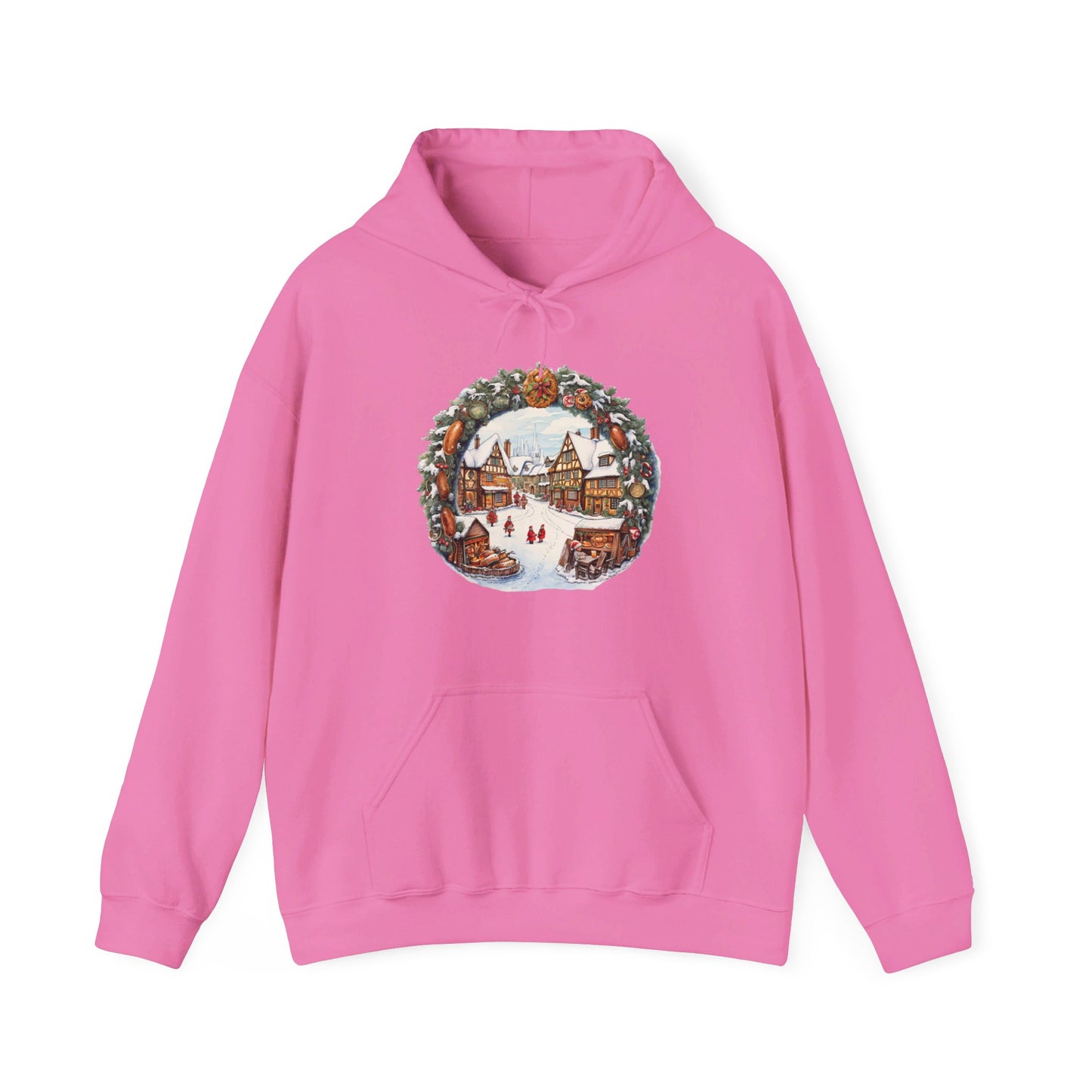 Village Yuletide Joy - Hooded Sweatshirt