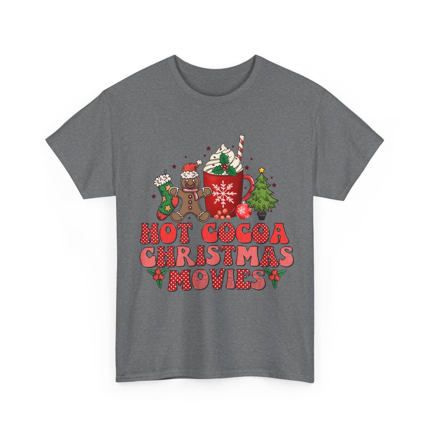 Hot Cocoa Christmas Movies T-Shirt