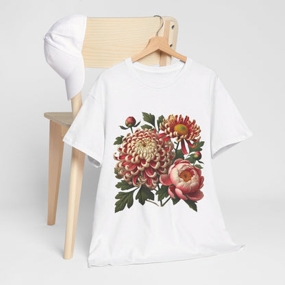 November Flowers - Birth Month - T-Shirt