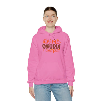 Oh My Gourd, Fall Is Here - Hooded Sweatshirt