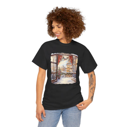 Christmas City To The Window  - T-Shirt