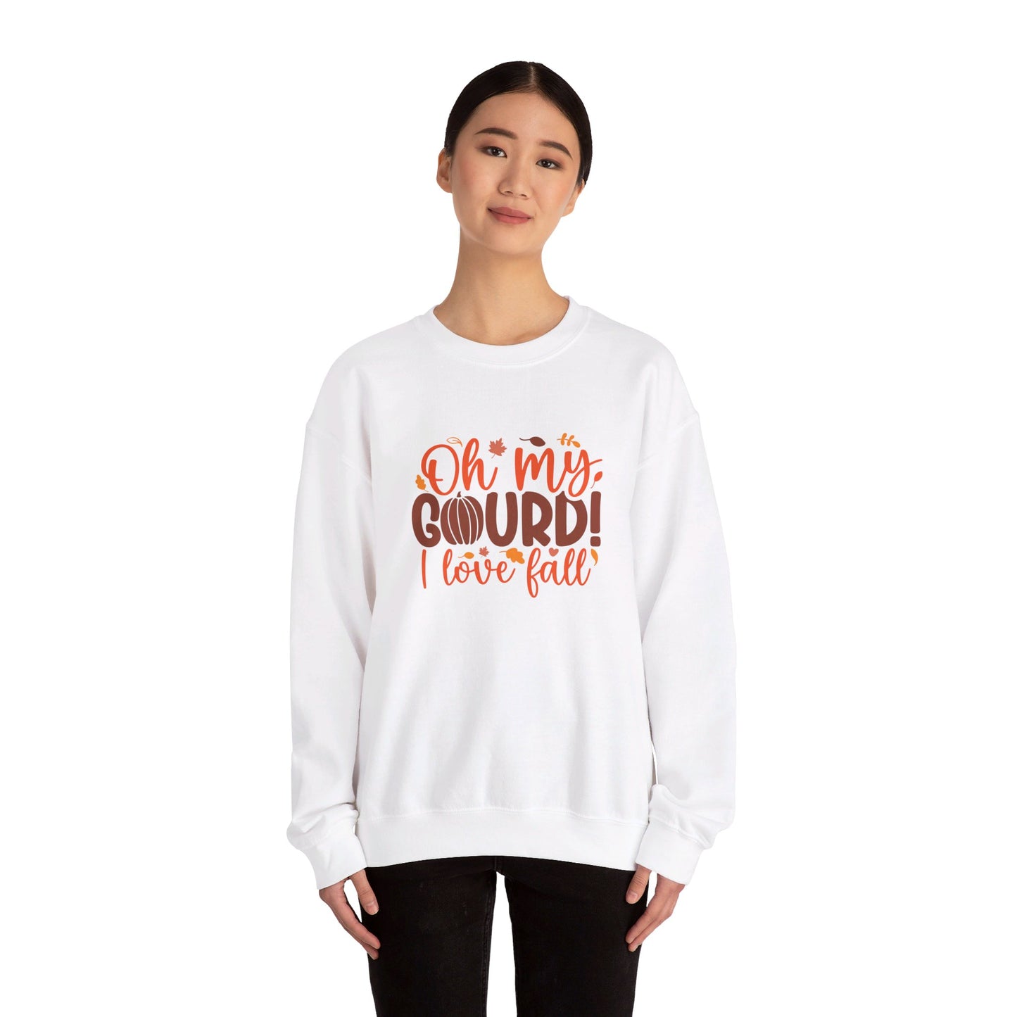 Oh My Gourd I Love Fall - Crewneck Sweatshirt