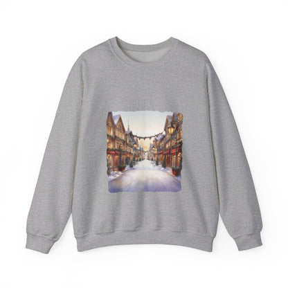 Snowy Christmas Village 9 - Sweatshirt