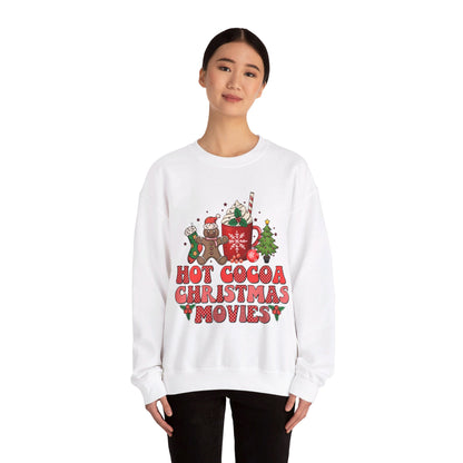 Hot Cocoa Christmas Movies - Crewneck Sweatshirt